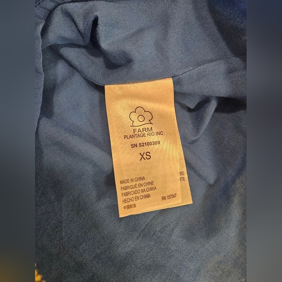 Farm Rio Dream Garden Floral Dress Size XS - Picture 13 of 14